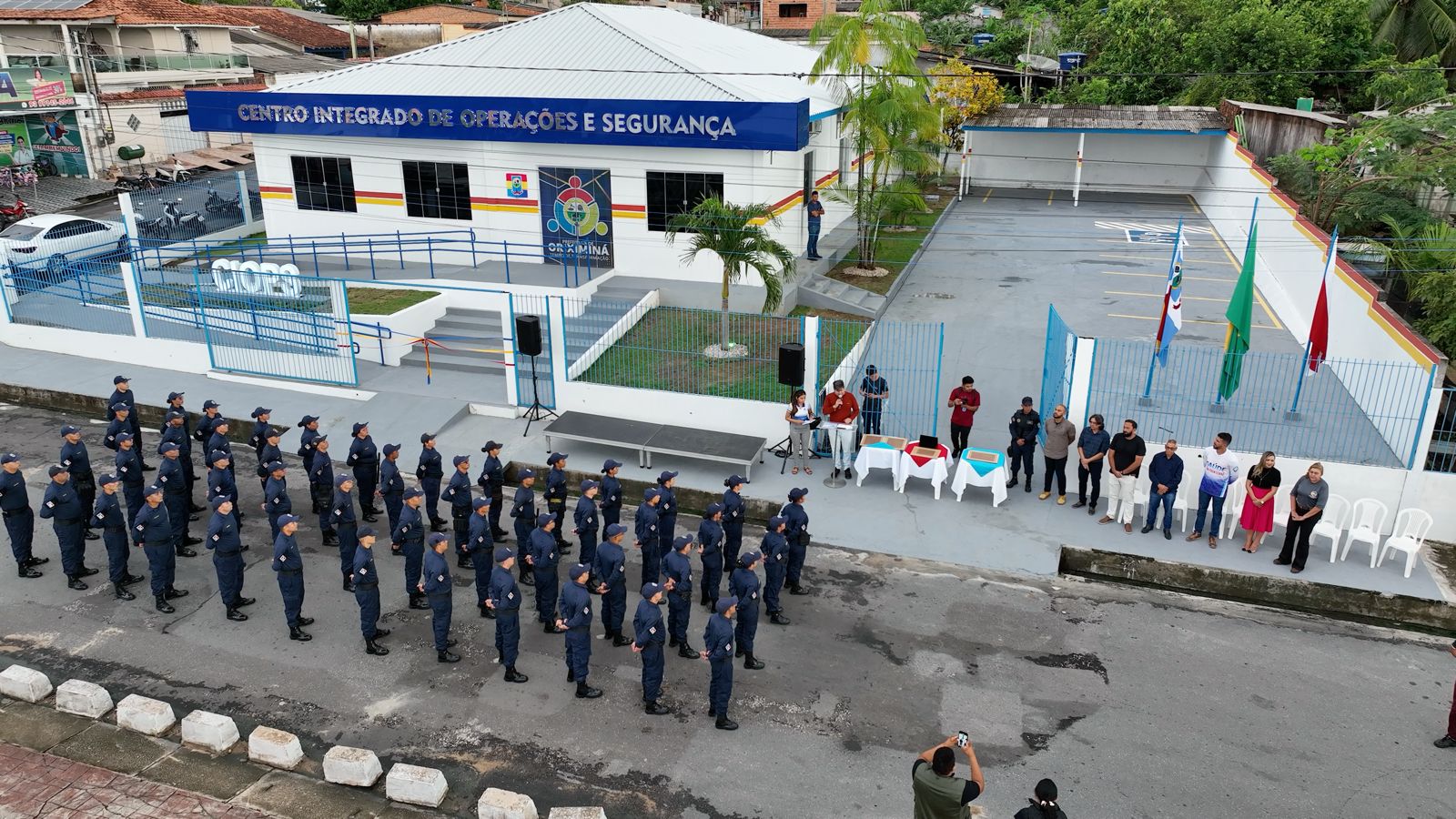 Governo de Oriximiná reforça segurança com a inauguração do Centro Integrado de Operações